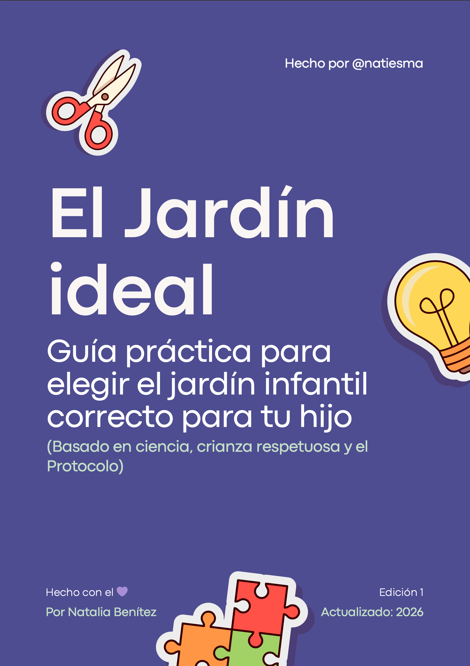 Guía práctica para elegir jardín infantil