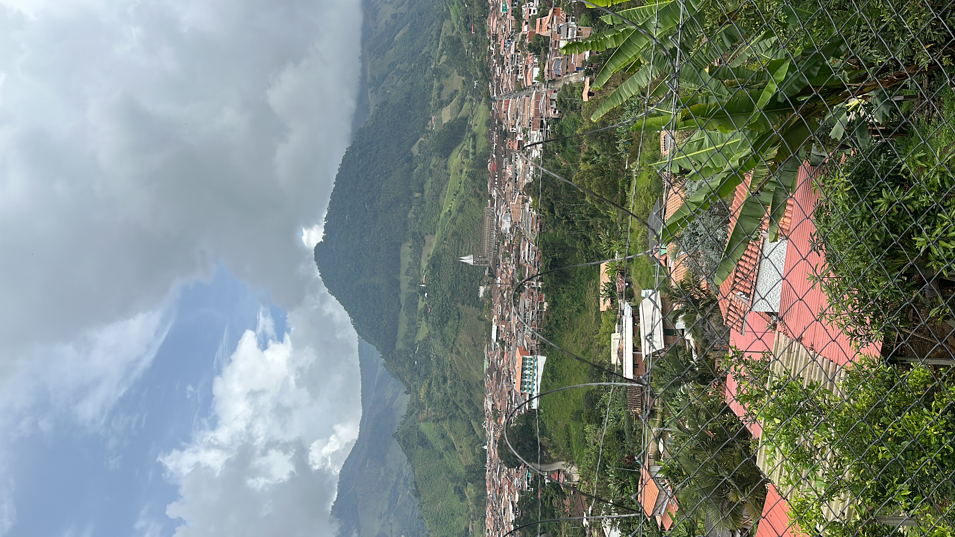 Garrucha de Jardín Antioquia vista desde el mirador